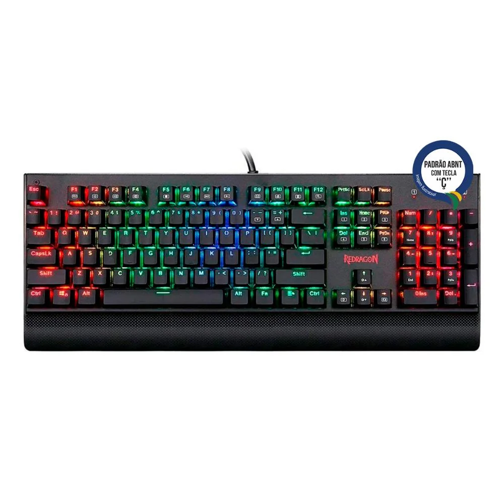 Teclado Mecânico Gamer Redragon Kala K557 Rgb Switch Blue. Teclado Mecânico Gamer Redragon Kala K557 Rgb Switch Blue.