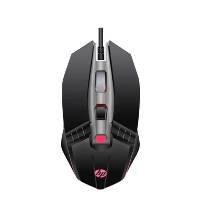Mouse Gamer HP, USB, 2400DPI, LED, Preto - M270