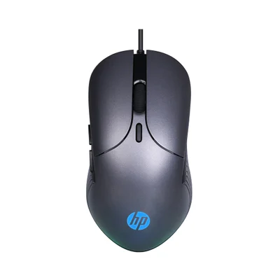 Mouse Gamer HP M280, LED RGB, 2400DPI, 6 Botões, USB, Chumbo