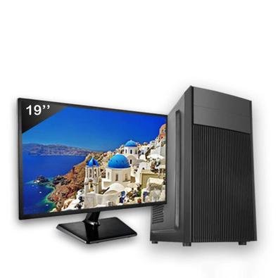 COMPUTADOR DESKTOP ICC IV2346SWM19 INTEL CORE I3 4GB HD 120GB SSD HDMI MONITOR LED 19,5 WINDOWS 10