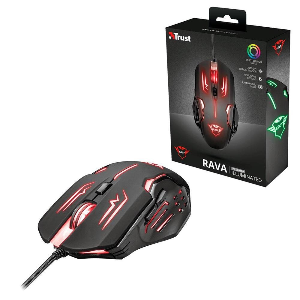 Mouse 2000 Dpis Gxt Rava Trust