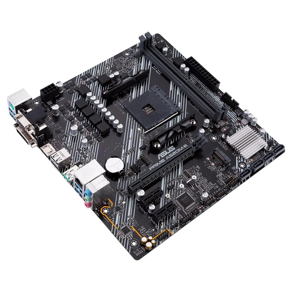 Imagem 2 de 5 do produto Placa Mãe Asus Prime A520M-E, AMD AM4, mATX, DDR4