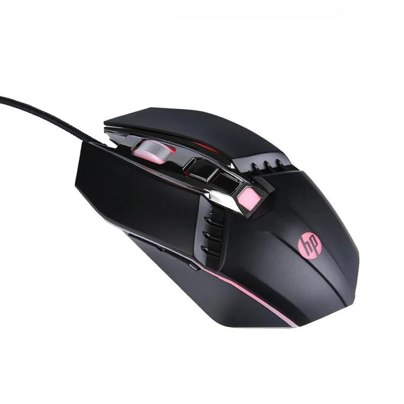 Imagem 3 de 5 do produto Mouse Hp Gamer, Usb, M270, 2400dpi, Led, Chumbo