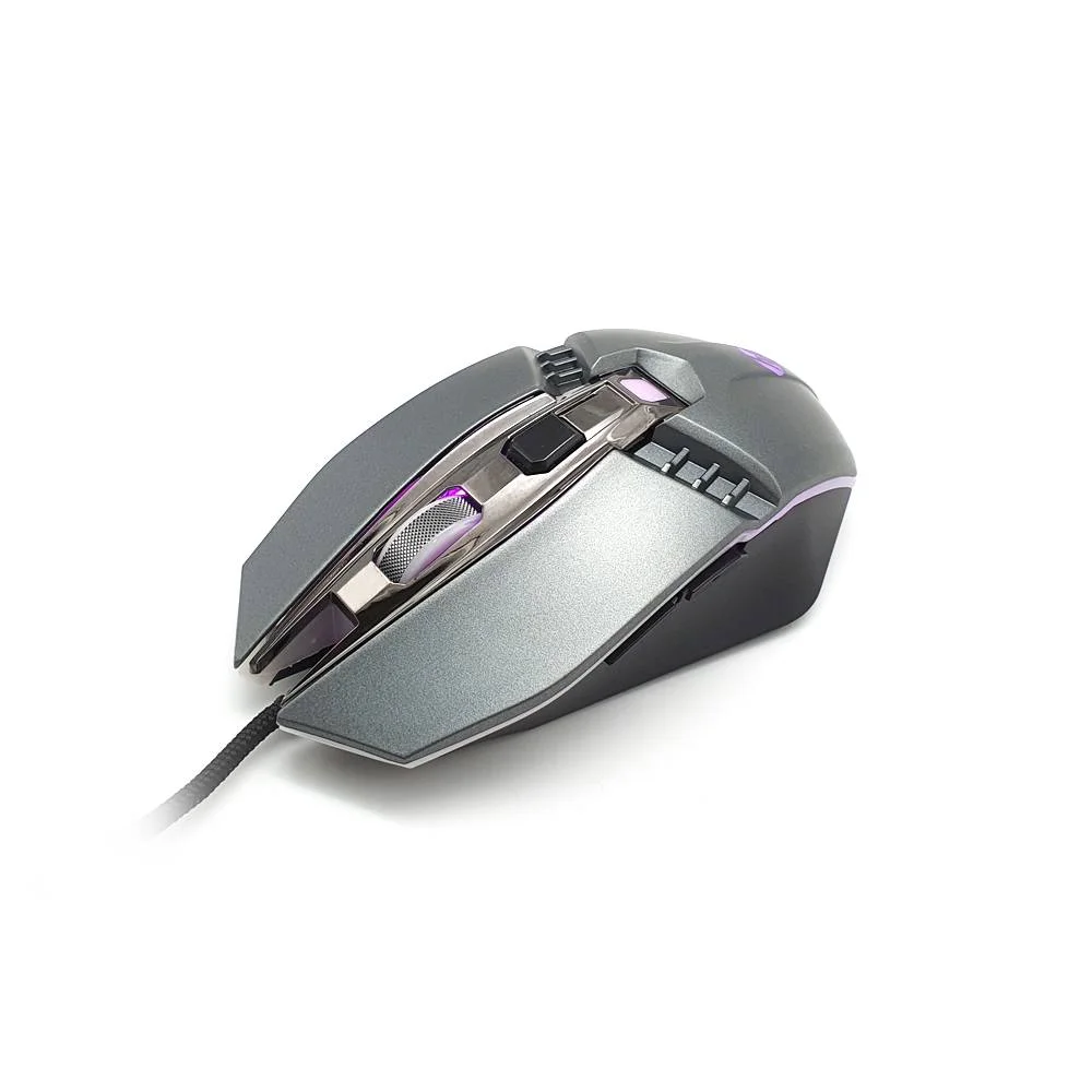Imagem 4 de 5 do produto Mouse Hp Gamer, Usb, M270, 2400dpi, Led, Chumbo