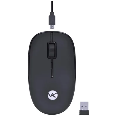 Mouse Sem Fio Vinik, Receptor USB, Recarregável, Power One, 1600DPI - PM100