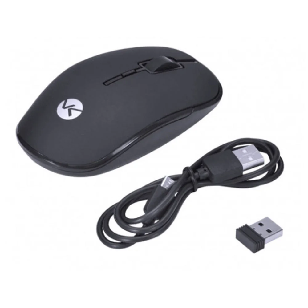 Imagem 5 de 5 do produto Mouse Sem Fio Vinik, Receptor USB, Recarregável, Power One, 1600DPI - PM100