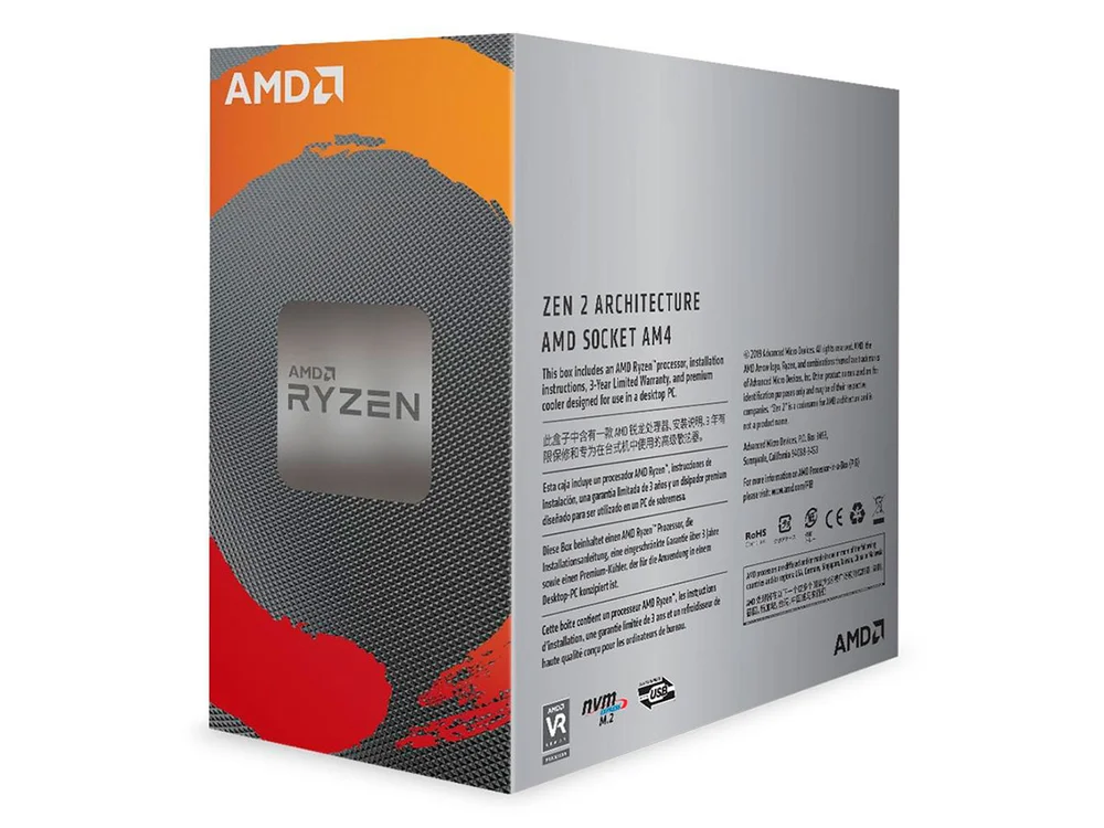 Processador AMD Ryzen 5 3600 36Ghz 6 Núcleos