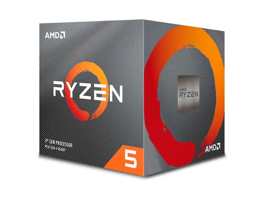 Processador AMD Ryzen 5 3600X, 3.8GHz (4.4GHz Max Turbo), Cache 32MB, AM4, DDR4 - 100-100000022BOX Processador AMD Ryzen 5 3600X, 3.8GHz (4.4GHz Max Turbo), Cache 32MB, AM4, DDR4 - 100-100000022BOX