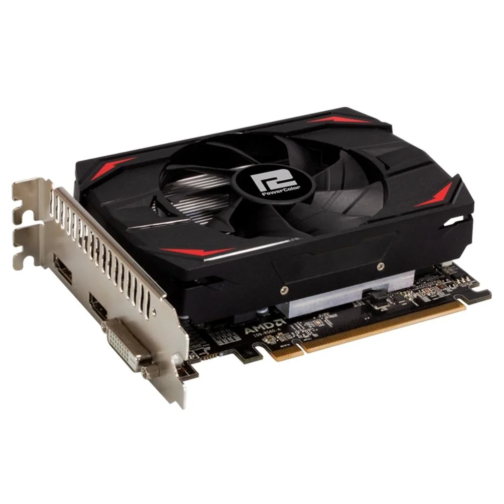 Imagem 4 de 5 do produto Placa de Vídeo PowerColor AMD RX 550 Radeon, 4GB DDR5 - AXRX 550 4GBD5-DH