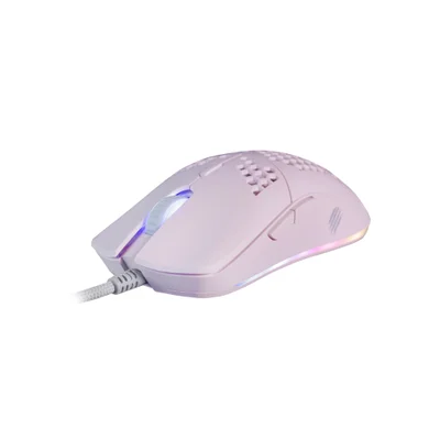 Mouse Gamer Dyon-X com RGB, 6200DPI, Rosa - Ms322s