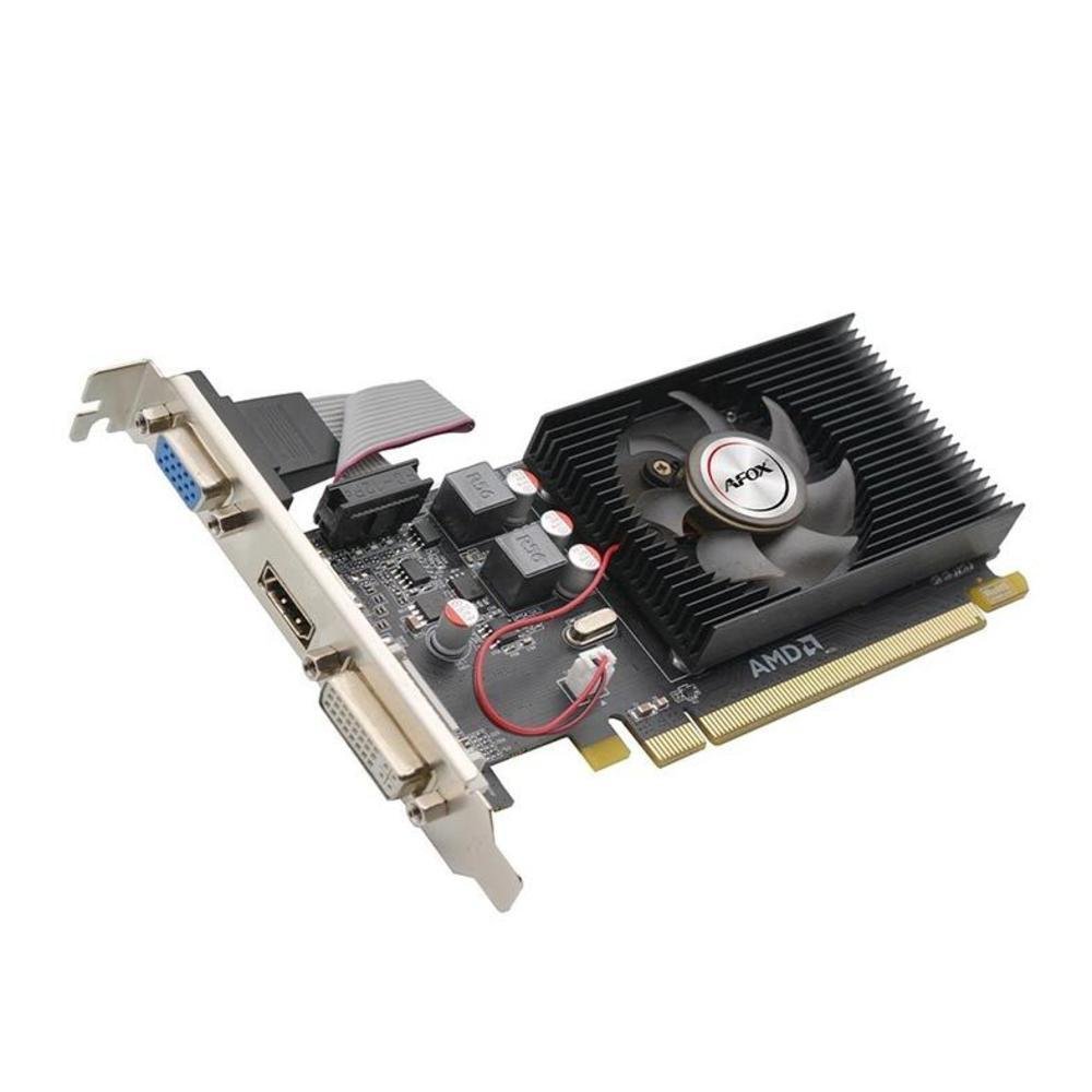 Placa de Vídeo Afox AMD Radeon R5 230, 1GB DDR3, Low Profile - AFR5230-1024D3L4 5