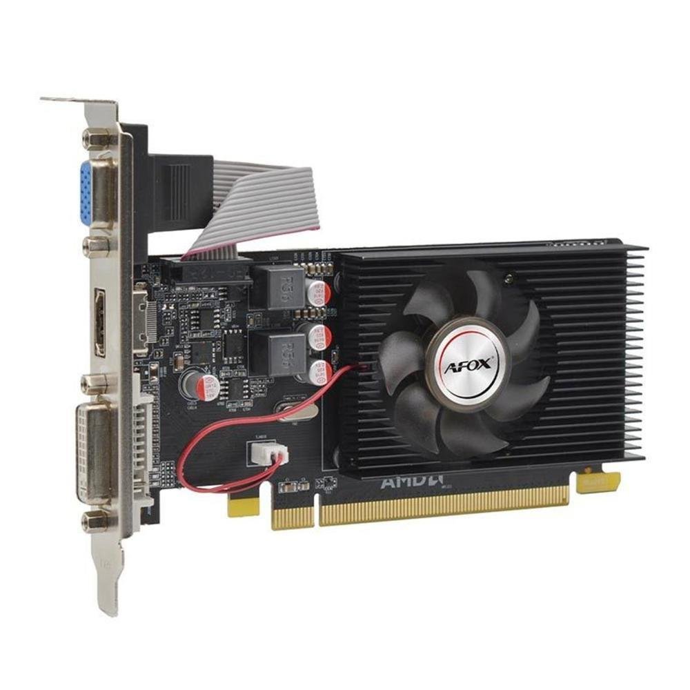 Placa de Vídeo Afox AMD Radeon R5 230, 1GB DDR3, Low Profile - AFR5230-1024D3L4 7