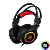 Headset Gamer Thermaltake Cronos Ring, RGB, 7.1, Preto - Ht-Cra-Diecbk-20
