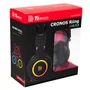 Headset Gamer Thermaltake Cronos Ring, RGB, 7.1, Preto - Ht-Cra-Diecbk-20