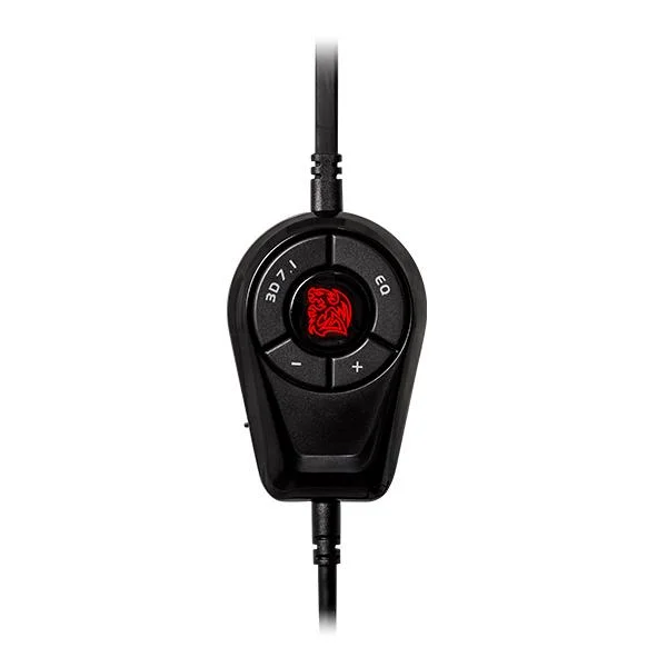 Headset Gamer Thermaltake Cronos Ring, RGB, 7.1, Preto - Ht-Cra-Diecbk-20 Headset Gamer Thermaltake Cronos Ring, RGB, 7.1, Preto - Ht-Cra-Diecbk-20