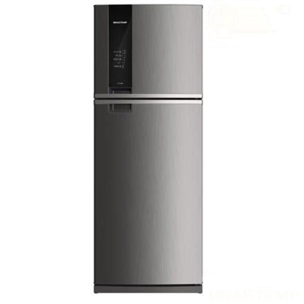 Imagem 2 de 5 do produto Refrigerador 02 Portas Brastemp Frost Free 462 Litros Com Turbo Ice e Painel Eletrônico Evox, 220V - Brm56ak