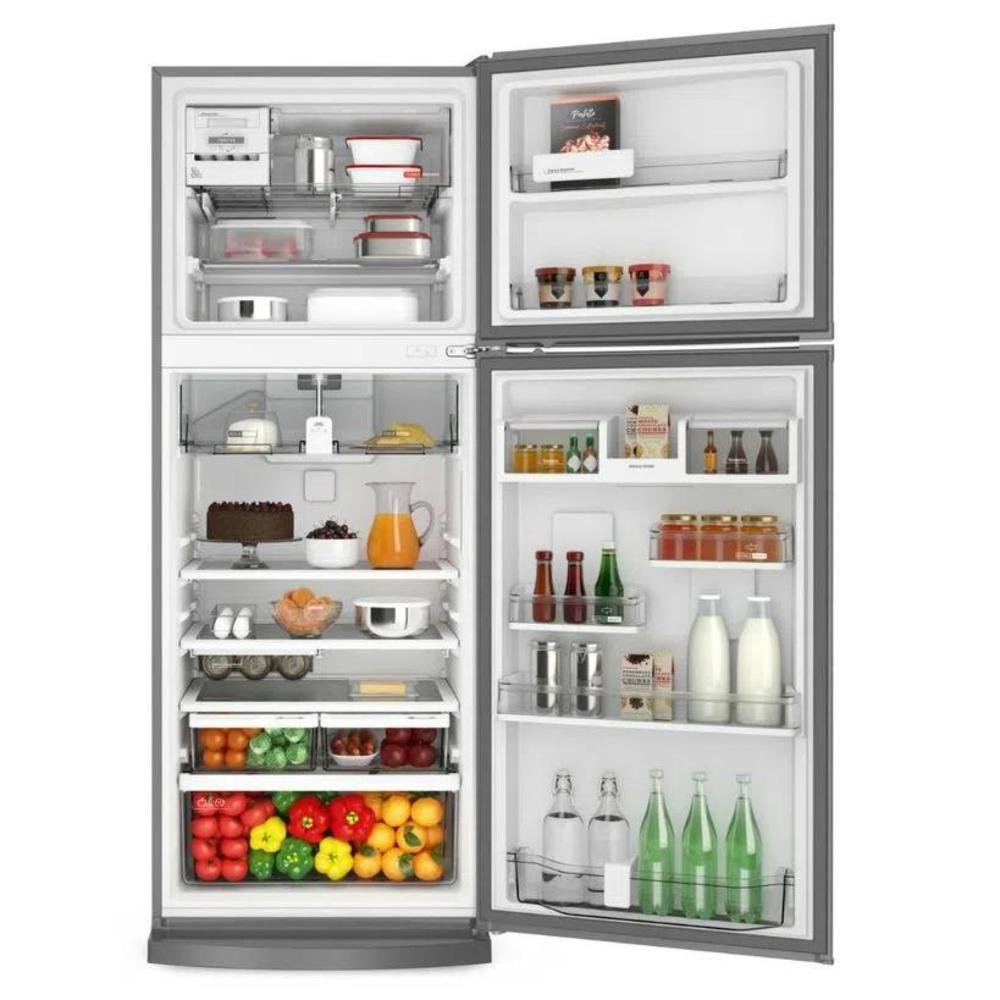 Imagem 2 de 5 do produto Refrigerador 2 Portas Brastemp, Frost Free, 462 Litros, Com Turbo Ice e Painel Eletrônico Evox, 110V - Brm56ak