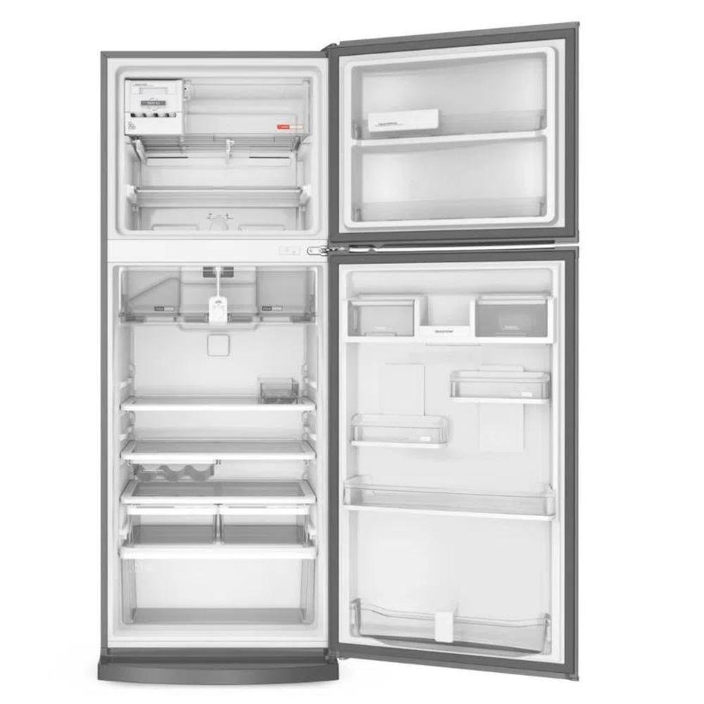 Imagem 3 de 5 do produto Refrigerador 2 Portas Brastemp, Frost Free, 462 Litros, Com Turbo Ice e Painel Eletrônico Evox, 110V - Brm56ak