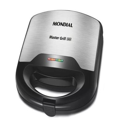 Com a Master Grill Inox da Mondial você prepara seus sanduíches e grelhados de forma prática e saudável. Com 850W de potência, os alimentos ficam pron