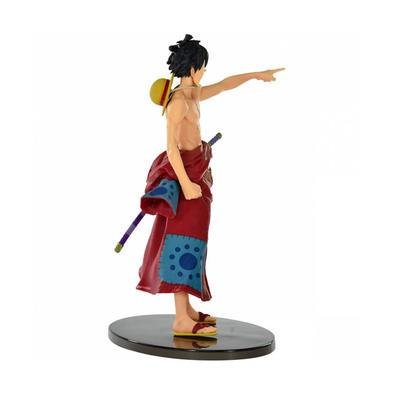 Action Figure Monkey D. Luffy Chapéu Palha One Piece Bandai