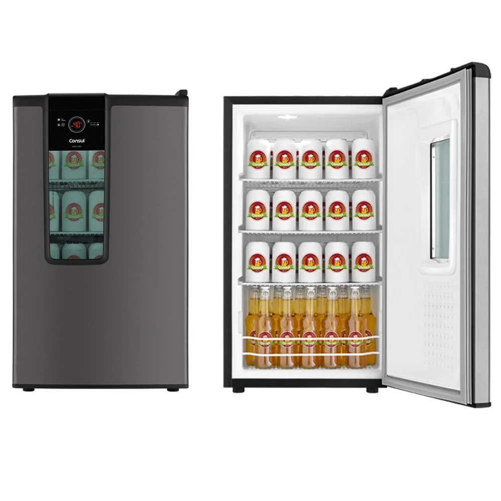 Imagem 4 de 5 do produto Cervejeira Consul, 82 Litros, Frost Free, 127V, Titanium - Czd12at