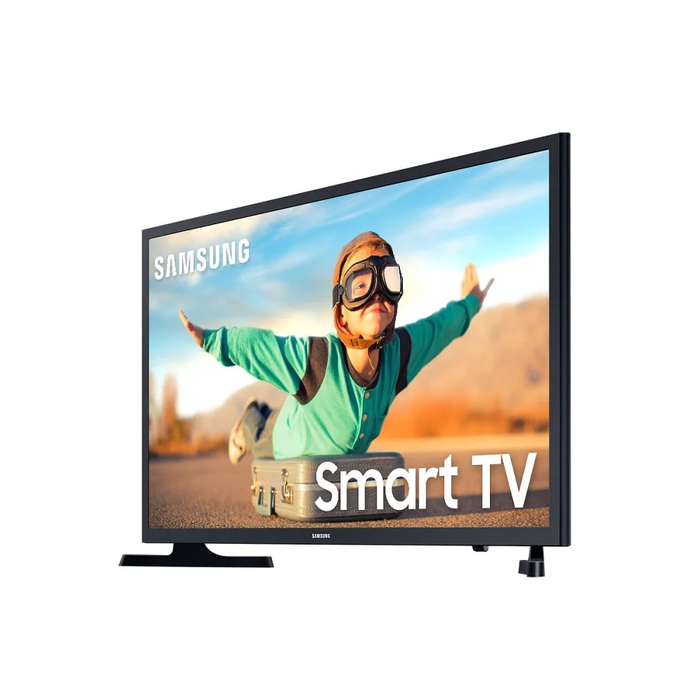 Imagem 4 de 5 do produto Smart Tv Samsung 32" LED HDR, 2 HDMI, 1 USB, Wi-Fi, Smart Tizen, Bivolt, Preto - UN32T4300AGXZD
