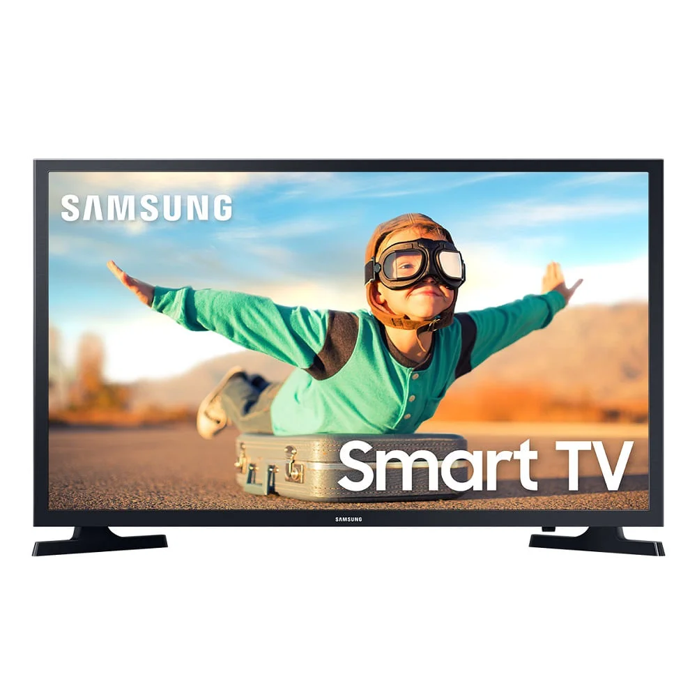 Imagem 5 de 5 do produto Smart Tv Samsung 32" LED HDR, 2 HDMI, 1 USB, Wi-Fi, Smart Tizen, Bivolt, Preto - UN32T4300AGXZD