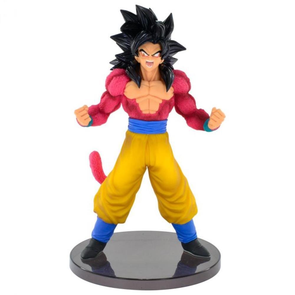 Figura Dragon Ball Gt Goku Super Sayajin 4 Bandai - Colecionáveis