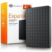 HD 4TB Seagate Expansion Portátil KaBuM