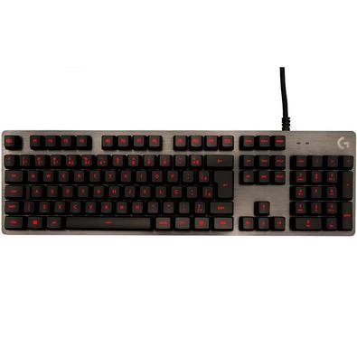 Teclado Mecânico Gamer Logitech G413 Carbon, Led Vermelho, Switch Romer-g Tactile, ABNT2 - 920-009162