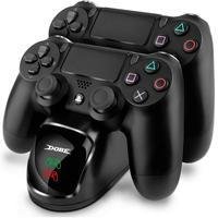 Base Carregador Duplo Para Controle Dualshock Ps4 Slim Pro