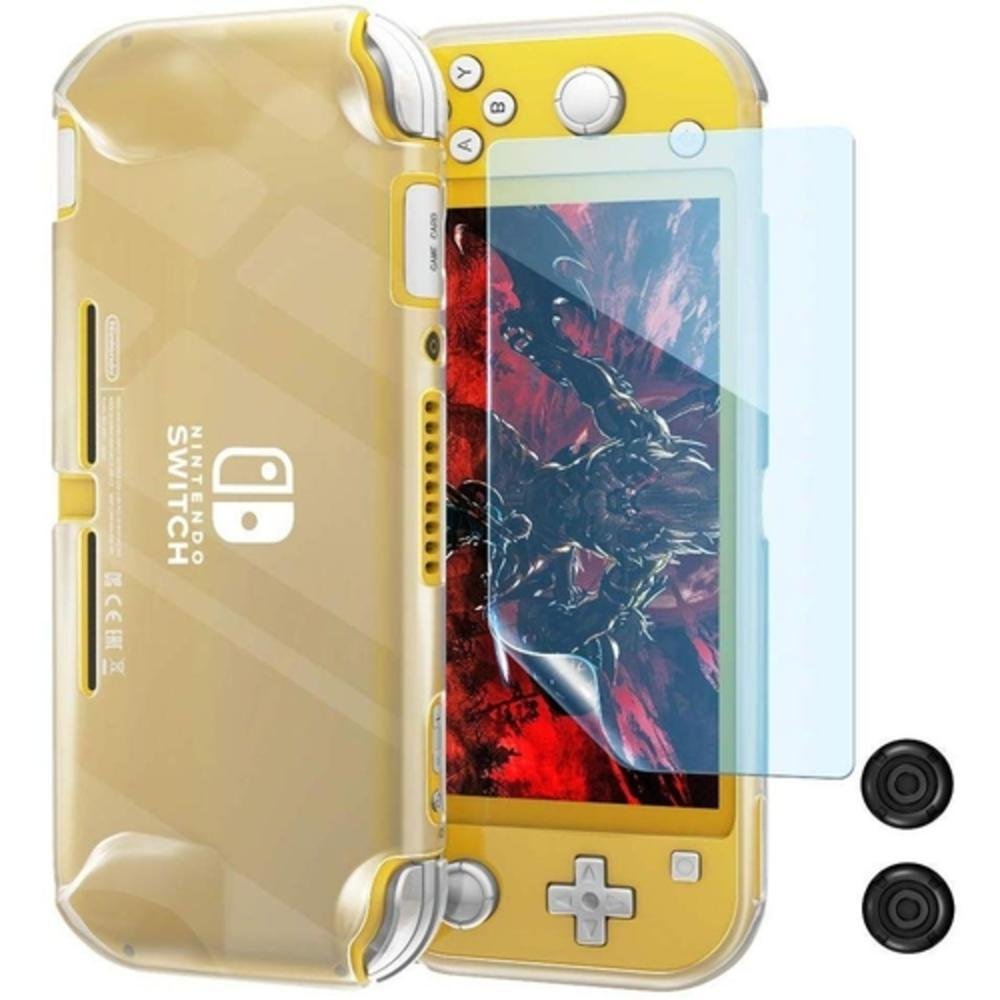 Capa (alta Proteção) Tpu + Pelicula P/ Nintendo Switch Oled