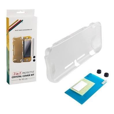 Capa (alta Proteção) Tpu + Pelicula P/ Nintendo Switch Oled