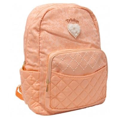 Mochila Feminina para Notebook 14,1". Salmão Triviun As mochilas da Triviun oferecem, tudo isso e muito mais pra você. São perfeitas para quem quer um
