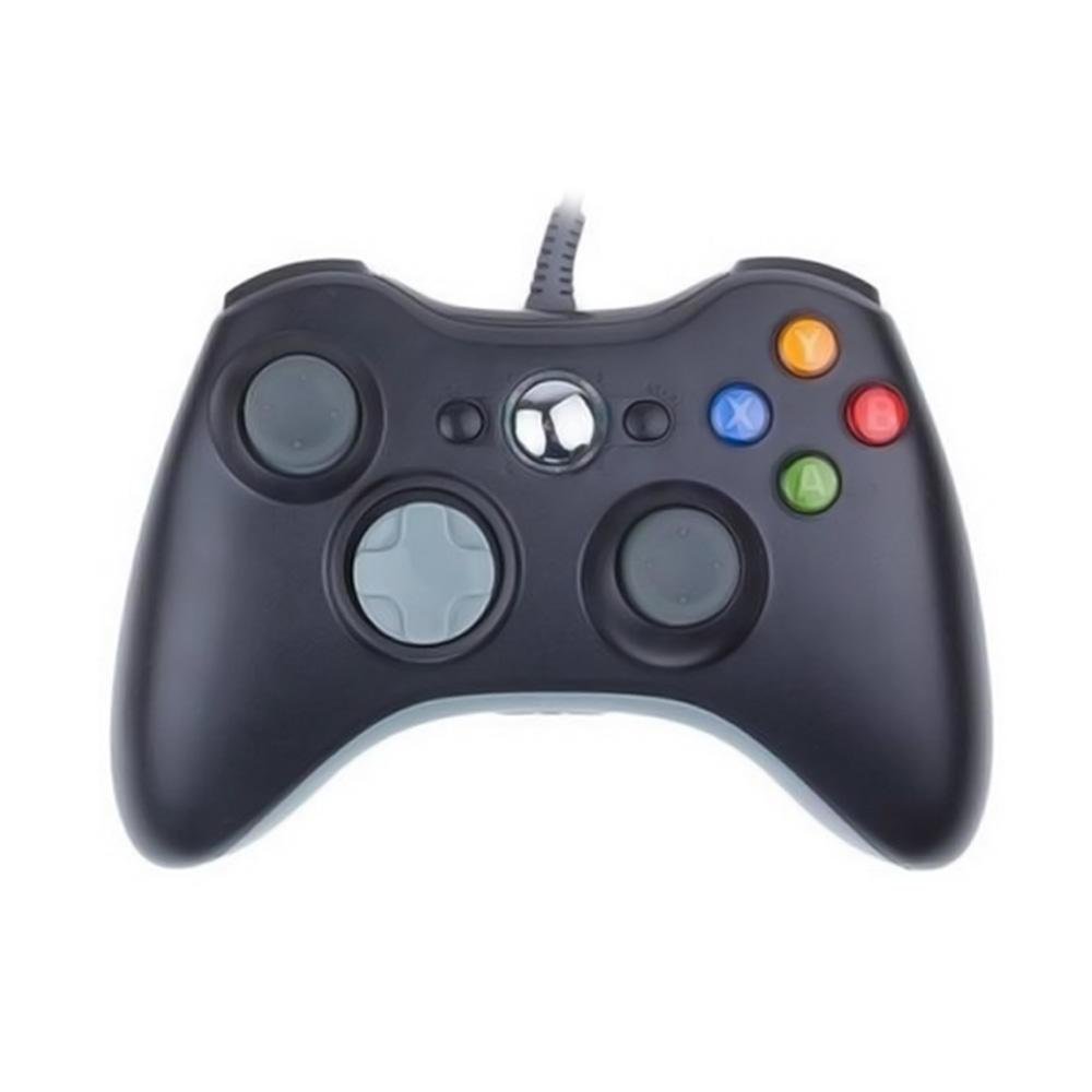 Controle Joystick Xbox 360 c/ Fio com Preço Imbatível - SempreTech