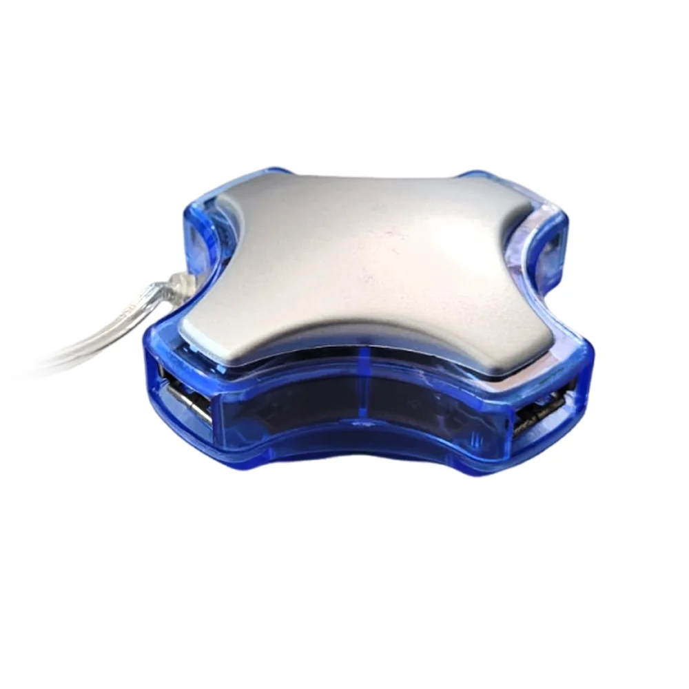Imagem 4 de 5 do produto Hub 4 Portas Oem, Usb 2.0, Prata