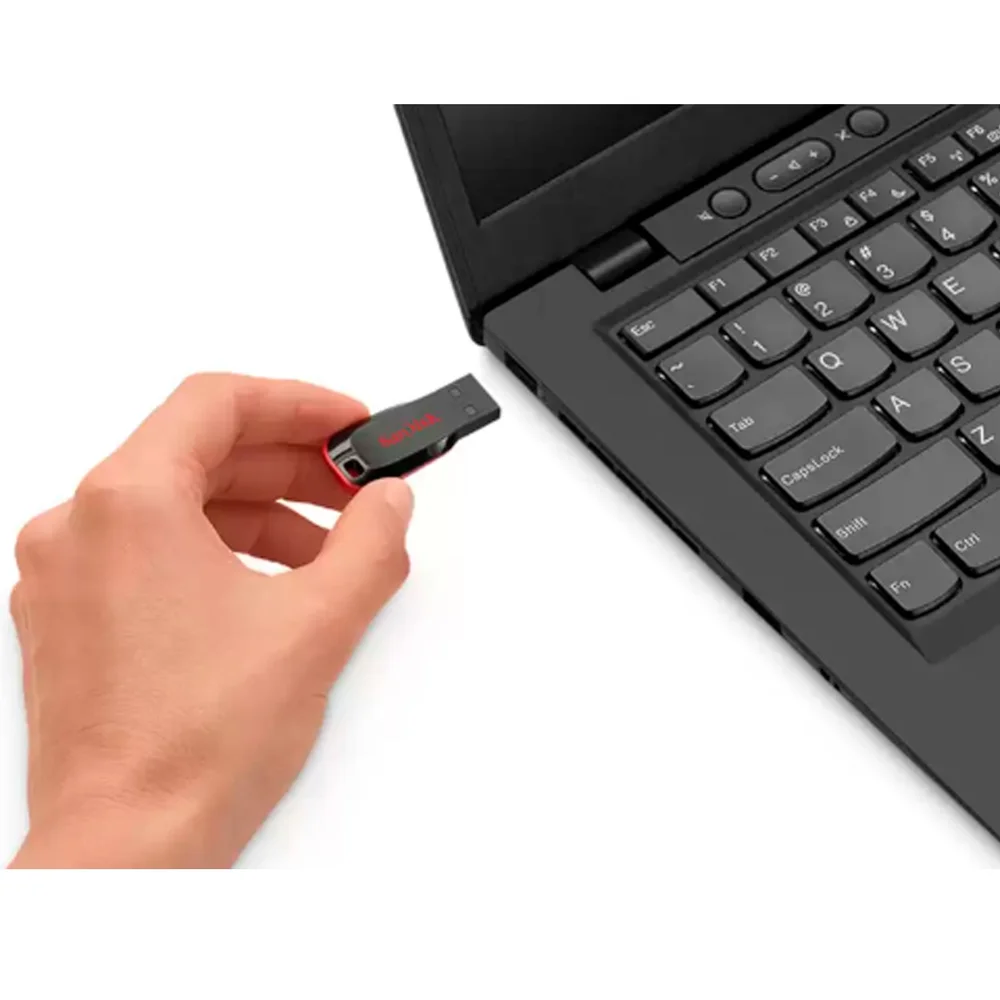Imagem 4 de 5 do produto Pendrive 128GB Sandisk, USB 2.0 - SDCZ50-128G-B35