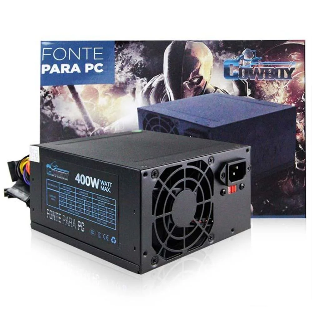 Imagem 4 de 4 do produto Fonte Knup Gamer ATX, 400W, Bivolt, 24 Pinos - KP-532