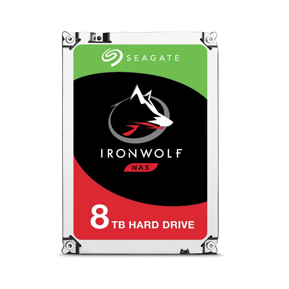 HD Seagate 8TB IronWolf NAS 7200 RPM KaBuM