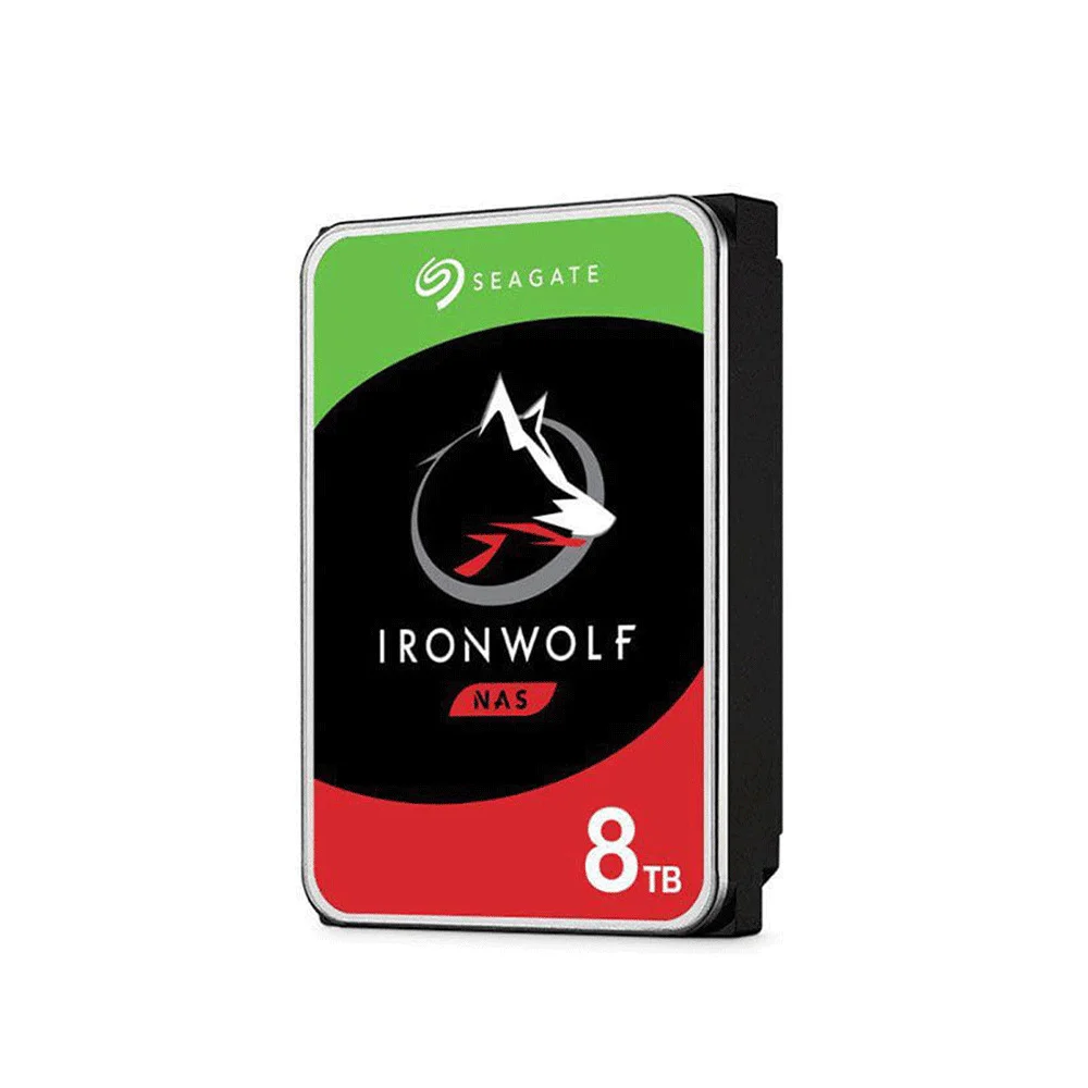 HD Seagate 8TB IronWolf, NAS, 7200 RPM, Cachê 256MB, SATA 3 - ST8000VN004 HD Seagate 8TB IronWolf, NAS, 7200 RPM, Cachê 256MB, SATA 3 - ST8000VN004