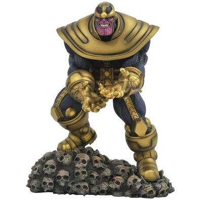 Thanos vem do planeta Titã, e é um dos principais vilões pertencentes a Marvel Comics. Inicialmente apresentado como um vilão do Homem de Ferro, logo