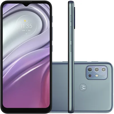 Smartphone Moto G20 4G, Tela De 6,5", 64GB, Câmera Quádrupla De 48mp + 8mp + 2mp + 2mp, Azul - Xt2128-4