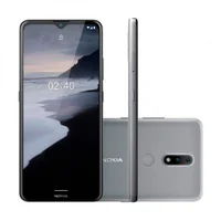 Smartphone Nokia 2.4, 64GB, 3GB RAM, Android, Câmera Traseira, 13+2MP, Cinza - NK015