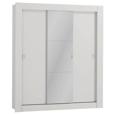 Esse lindo guarda roupa Kappesberg vai levar qualidade e sofisticação para seu quarto. Com 3 portas de correr possui um amplo espaço para armazenar su