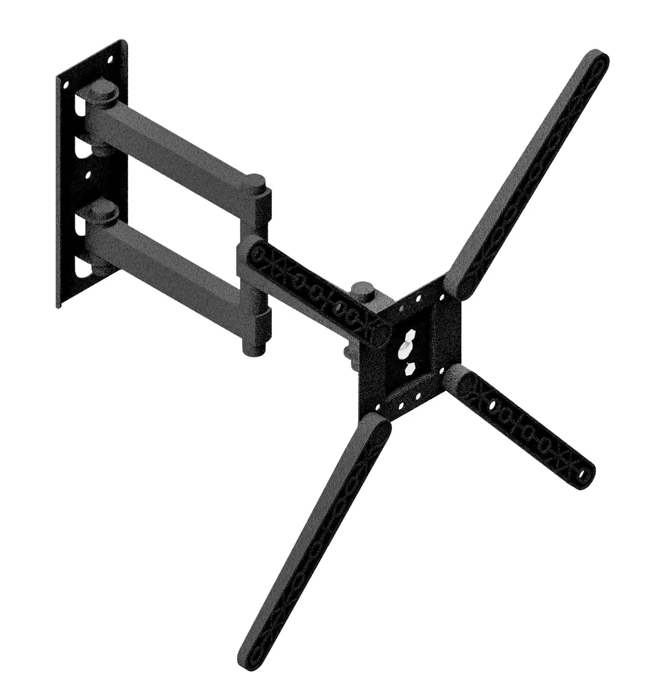 Imagem 4 de 4 do produto Suporte Parede Tv Avatron Are-1040t-b 10 Até 55 Pol Triarticulado