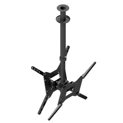 Suporte De Teto Para Duas Tvs Avatron Slf-2040tdg-b 19 À 60 Pol