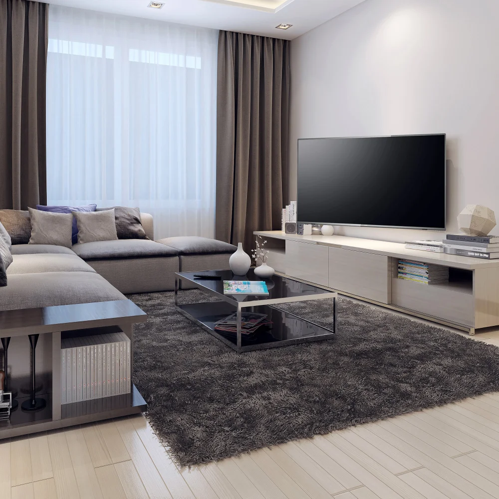 Imagem 4 de 5 do produto Suporte Articulado De Parede Para Tv E Monitor De 26" A 55", Incluso Cabo HDMI 2,5 Metros, Preto, Kf4h25, Elg
