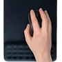 Mouse Pad Multi Ergonômico C/ Apoio Dot Em Gel Preto - Ac365