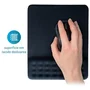 Mouse Pad Multi Ergonômico C/ Apoio Dot Em Gel Preto - Ac365
