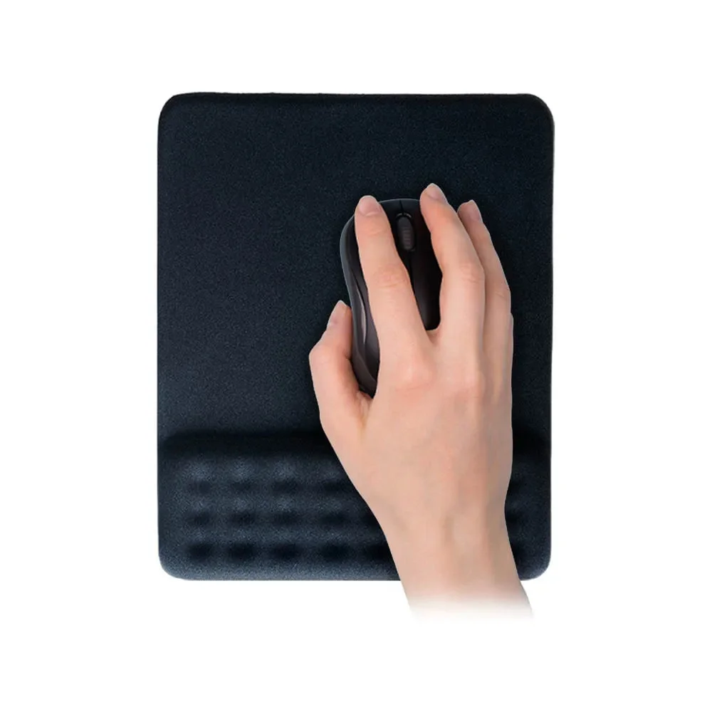 Mouse Pad Multi Ergonômico C/ Apoio Dot Em Gel Preto - Ac365 Mouse Pad Multi Ergonômico C/ Apoio Dot Em Gel Preto - Ac365